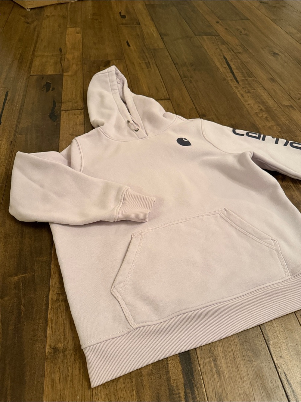 Carhartt Light Pink Pullover Hoodie